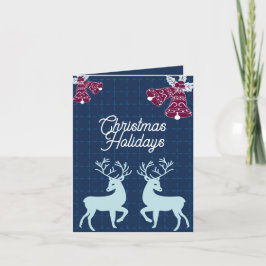 Cartão De Festividades Feriados natalinos