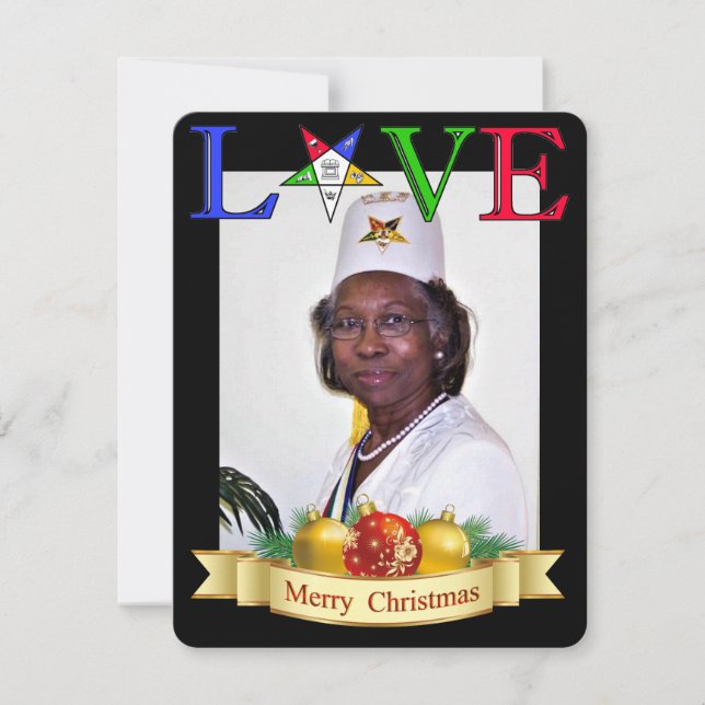 Cartão De Festividades Feriados Personalizados OES (Frente)