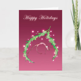 Cartão De Festividades Férias Felizes