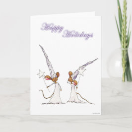 Cartão De Festividades Férias Felizes