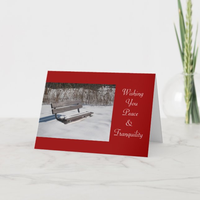 Cartão De Festividades Férias Felizes (Frente)