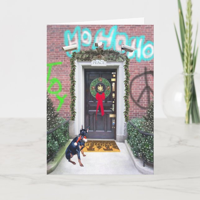 Cartão De Festividades Férias Felizes (Frente)