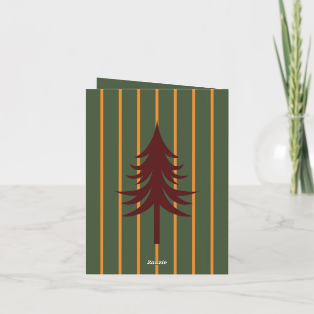 Cartão De Festividades Férias Felizes (Verso)