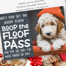 Férias Felizes Foto Personalizada de Pet Moderna e