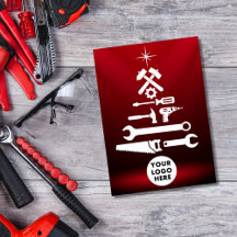 Ferramentas de árvore de Natal personalizadas com 
