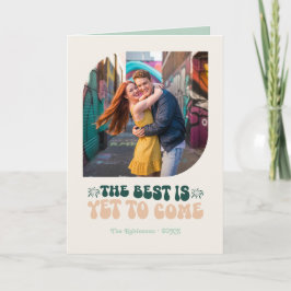 Cartão De Festividades Festa Champanhe Pop Ano Novo Retrô Foto