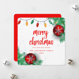 Cartão De Festividades Festa de Natal Feliz