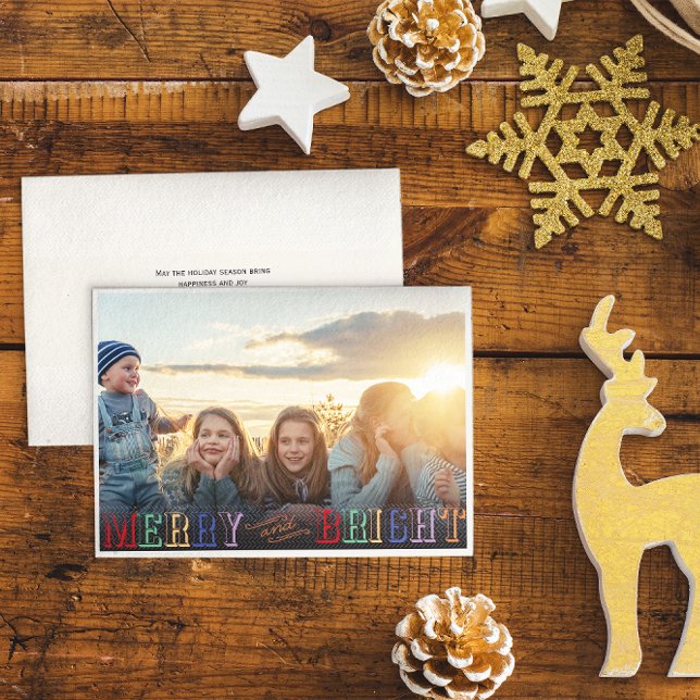 Cartão De Festividades Festa de Natal Festiva e Bright (Criador carregado)