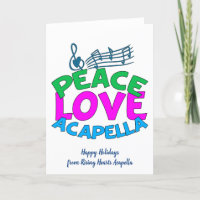 Festa de Natal Personalizada do Peace Love Acapell