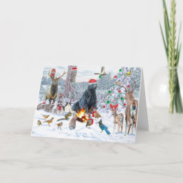 Cartão De Festividades Festa dos Critérios de Natal