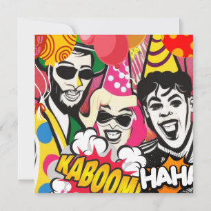 Cartão De Festividades Festa em