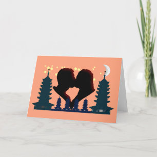 Cartão De Festividades Festival Qixi - Dia de os namorados Chinês