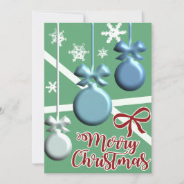 Cartão De Festividades Festive Christmas Tree Holiday Greeting Card