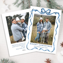 Cartão De Festividades Festivo Dusty Arco Azul Fita 2 Foto