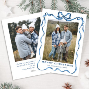 Cartão De Festividades Festivo Dusty Arco Azul Fita 2 Foto