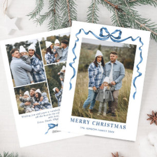 Cartão De Festividades Festivo Dusty Arco Azul Fita 5 Foto