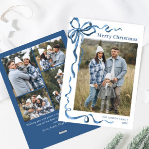 Cartão De Festividades Festivo Dusty Arco Azul Fita 5 Foto