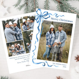 Cartão De Festividades Festivo Dusty Arco Azul Fita 5 Foto