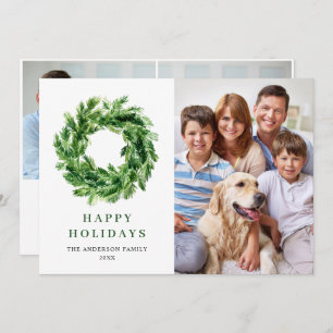 Cartão De Festividades Festivo Pine Branch Pine de Natal Pine 3 FOTO