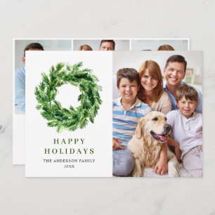 Cartão De Festividades Festivo Pine Branch Pine de Natal Pine 4 FOTO