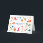 Cartão De Festividades Festliche Doodles o frohe Weihnachten Karten<br><div class="desc">Ein Urlaub Grußkarte,  Doodles do festliche.</div>