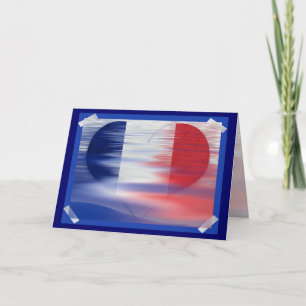 Cartão De Festividades Fête Nationale du 14 Juillet!