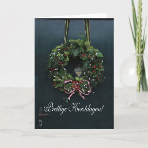 Cartão De Festividades Fijne kerstdagen - Dutch Christmas