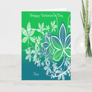 Cartão De Festividades filho feliz dia de os namorados