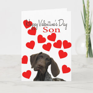 Cartão De Festividades Filho Glossy Namorados Puppy Amor
