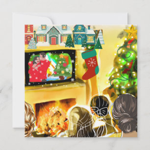 Cartão De Festividades Filmes de Natal