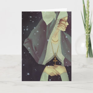 Cartão De Festividades 'First Snow' Greeting Card