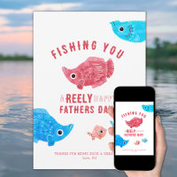 Fish Pun Happy Dia de os pais