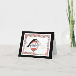 Cartão De Festividades Fitness de Férias com Pilates