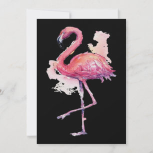 Cartão De Festividades Flamingo   Legal Flamingo Amante de os animais Fla