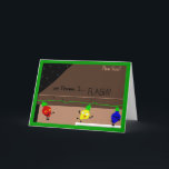 Cartão De Festividades Flash!<br><div class="desc">Cartão de Natal</div>