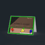 Cartão De Festividades Flash!<br><div class="desc">Cartão de Natal</div>