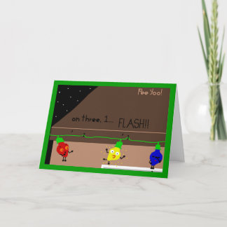 Cartão De Festividades Flash!