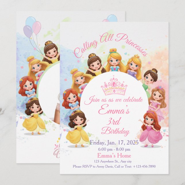 Cartão De Festividades Flat Holiday Card (Frente/Verso)