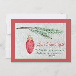 Cartão De Festividades Flat Holiday Card - Personalize - Season of Joy