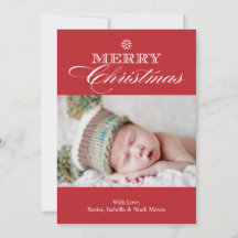 Floco de neve de Natal | Vermelho