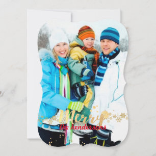 Cartão De Festividades Flocos/cartões de natal de neve PixDezines