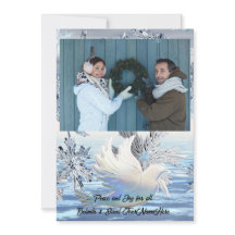 Flocos de Neve Brilhantes Pombo da Paz Natal