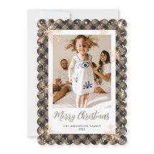 Flocos de neve cintilantes Foto Xadrez Feliz Natal