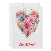 Flor Amor Arco-íris Coração 3 Personalizado