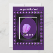 Flor de Primavera Rosa Personalizada de Aniversári
