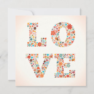 Cartão De Festividades Flor de São Valentim