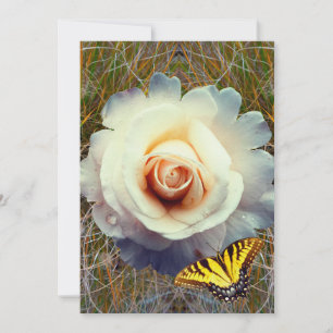 Cartão De Festividades Flor Fantástico Poster brilhante