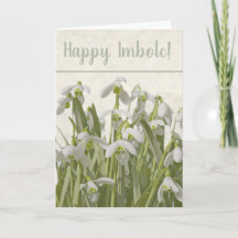 Flores de Neve Feliz Imbolc