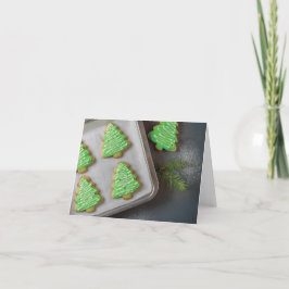 Cartão De Festividades Floresta de Cookies Açúcar