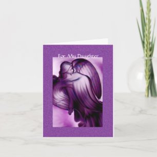 Cartão De Festividades Florillas Roxo - Angel